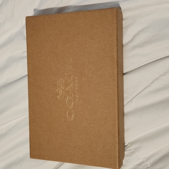 NEW mens gift set dark saddle Wallet with removable ID wallet keychain gift box - Picture 10 of 11